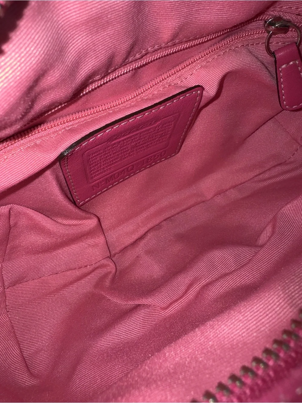 Y2K Coach Pink Optic SoHo Hobo Shoulder Bag